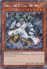 Zaborg the Thunder Monarch - RA04-EN125 - (Platinum Secret Rare) - 1st Edition